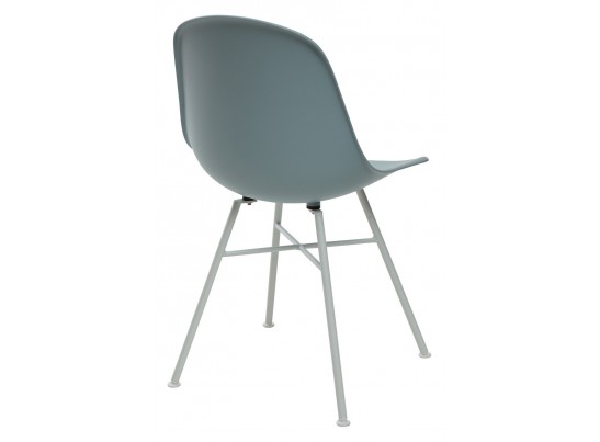 Стул BONNIE 292-CPP ICE BLUE/ WHITE на металлическом каркасе в Каменске-Уральском