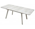 Стол ARUBA 140 BEIGE/ CAPPUCINO глазурованное стекло в Каменске-Уральском