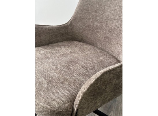 Стул ЛУИДЖИ ДАНС 180 град. поворотный, NORDIC 85 Серый / Черный каркас, в Каменске-Уральском