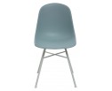 Стул BONNIE 292-CPP ICE BLUE/ WHITE на металлическом каркасе в Каменске-Уральском