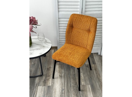 Стул COMO UF998-06 бронза, букле / черный каркас / Товарный знак DISAUR в Каменске-Уральском