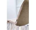 Стул CHIC BLUVEL-40 бежевый/ 1981-35 темно-бежевый/ белый каркас в Каменске-Уральском