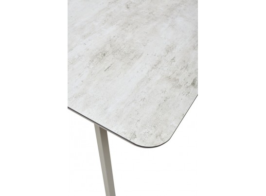 Стол ARUBA 140 BEIGE/ CAPPUCINO глазурованное стекло в Каменске-Уральском