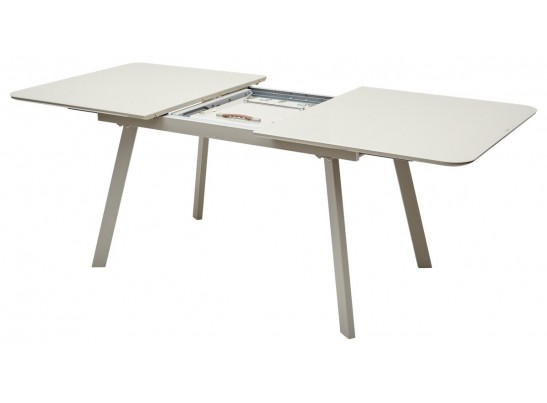 Стол ARUBA 140 CAPPUCСINO/ CAPPUCСINO глянцевое стекло в Каменске-Уральском