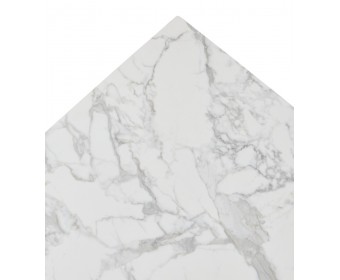 Стол ESMIR 160 MATTE ARABESCATO SOLID CERAMIC/ орех, ®DISAUR