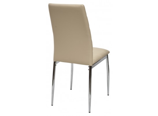 Стул DESERT 603 бежевый #718, экокожа в Каменске-Уральском