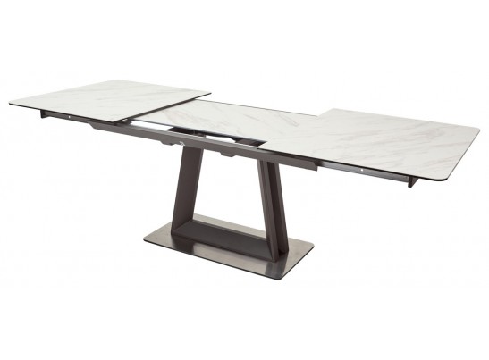 Стол OSVALD 160 MARBLES KL-99 Белый мрамор, итальянская керамика в Каменске-Уральском