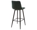 Барный стул LECCO UF910-14 DARK GREEN, велюр, 4 шт./2 кор. в Каменске-Уральском