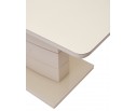 Стол ALTA 140 BEIGE / супер бежевое глянцевое стекло в Каменске-Уральском