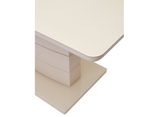 Стол ALTA 140 BEIGE / супер бежевое глянцевое стекло в Каменске-Уральском
