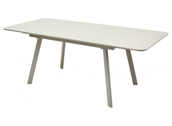 Стол ARUBA 140 CAPPUCСINO/ CAPPUCСINO глянцевое стекло в Каменске-Уральском