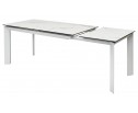 Стол CREMONA 140 MATTE STATUARIO Белый мрамор матовый, керамика/ белый каркас, ®DISAUR в Каменске-Уральском