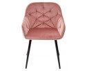 Стул BREEZE BLUVEL-52 PINK/ черный каркас, велюр в Каменске-Уральском