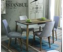 Стол ISTANBUL шпон ореха 120 см M-city в Каменске-Уральском