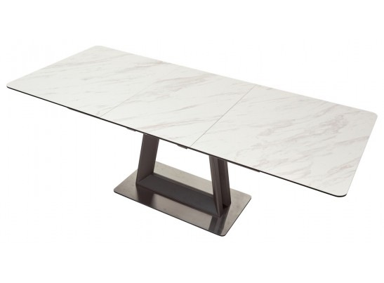 Стол OSVALD 160 MARBLES KL-99 Белый мрамор, итальянская керамика в Каменске-Уральском