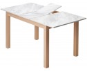 Стол TME-6931 MBH SWEDEN белый мрамор / MILKY WHITE M-City в Каменске-Уральском
