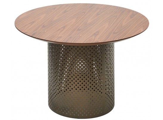 Стол RAFAEL 120 Орех 3001 МДФ / Бронза, ®DISAUR в Каменске-Уральском