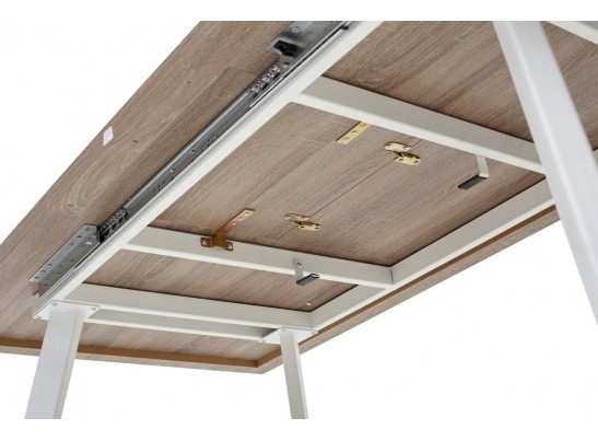 Стол BRICK M 140 Дуб Трюфель/ Белый в Каменске-Уральском