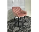 Стул BREEZE BLUVEL-52 PINK/ черный каркас, велюр в Каменске-Уральском