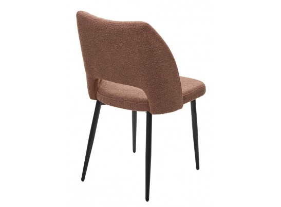 Стул LONDON UF995-05 карамельный, букле / черный каркас / Товарный знак DISAUR в Каменске-Уральском