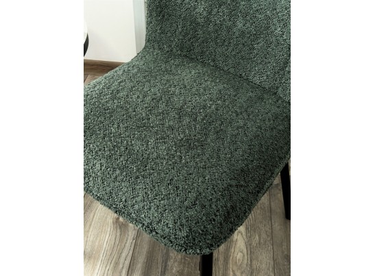 Стул COMO UF998-11 малахит, букле / черный каркас / Товарный знак DISAUR в Каменске-Уральском