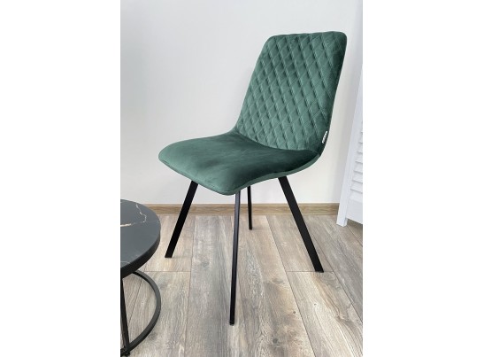 Стул DAIQUIRI BLUVEL-78 GREEN, велюр в Каменске-Уральском