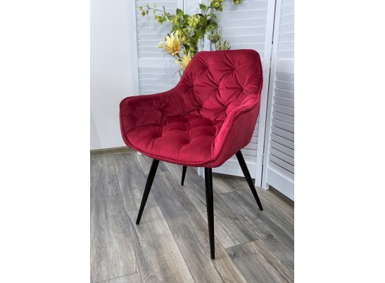 Стул HOLLA BLUVEL-59 BERRY, велюр M-City в Каменске-Уральском