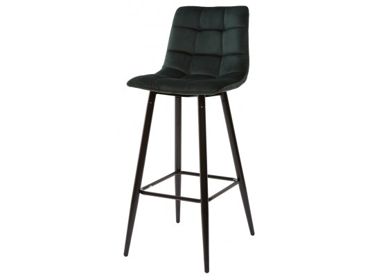 Барный стул LECCO UF910-14 DARK GREEN, велюр, 4 шт./2 кор. в Каменске-Уральском
