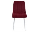 Стул DUBLIN G108-38 винный, велюр / белый каркас в Каменске-Уральском