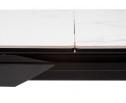 Стол CREMONA 140 MATTE STATUARIO Белый мрамор матовый, керамика/ черный каркас, ®DISAUR в Каменске-Уральском