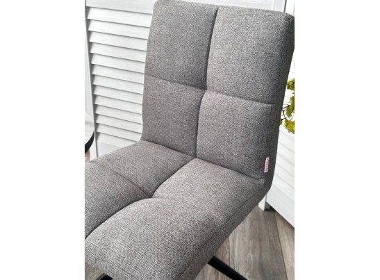 Стул SALLIE 360 град. поворот. VT6037-16 серый, ткань/ черный / Товарный знак DISAUR в Каменске-Уральском