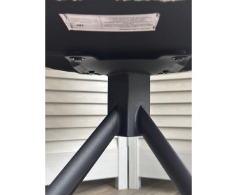 Стул ДАРЕМ (DAREM) Белый букле Davis now or never -03 / черный каркас, ®DISAUR