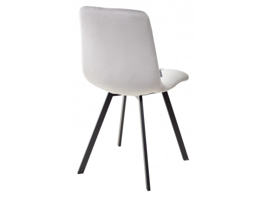 Стул CHILLI SQUARE BLUVEL-03 LIGHT GREY, велюр в Каменске-Уральском