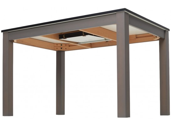 Стол TME-6932 MBH GREY STONE серый камень /серый M-City в Каменске-Уральском