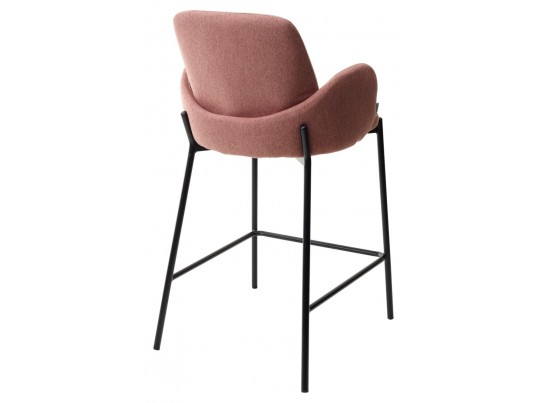 Полубарный стул NYX (H=65cm) VF109 розовый / VF110 брусничный в Каменске-Уральском