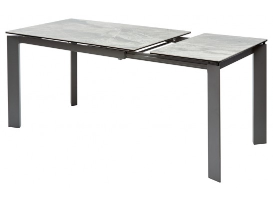 Стол CORNER 120 ITALIAN DARK GREY Серый мрамор глянцевый, керамика/ GREY1 в Каменске-Уральском