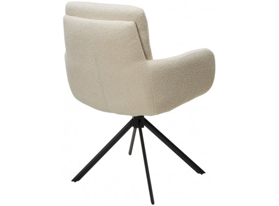 Стул DAREM Белый букле Davis now or never -03 / черный каркас, ®DISAUR