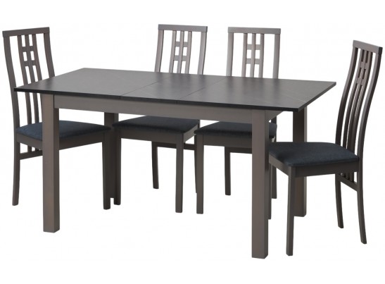 Стол TME-6932 MBH GREY STONE серый камень /серый M-City в Каменске-Уральском