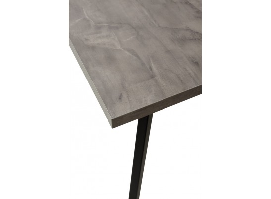 Стол BRICK M 140 Оникс / Черный в Каменске-Уральском