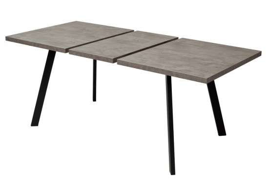 Стол BRICK M 140 Оникс / Черный в Каменске-Уральском