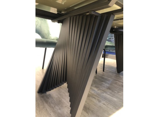 Стол IVAR 180 MARBLES KL-99 Белый мрамор, итальянская керамика/серый, ®DISAUR в Каменске-Уральском