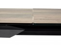 Стол CREMONA 180 KL-61 Под дерево, итальянская керамика / черный каркас, ®DISAUR в Каменске-Уральском