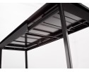 Стол CREMONA 140 MATTE STATUARIO Белый мрамор матовый, керамика/ черный каркас, ®DISAUR в Каменске-Уральском
