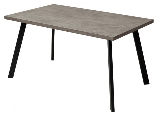 Стол BRICK M 140 Оникс / Черный в Каменске-Уральском