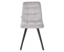 Стул CHILLI SQUARE BLUVEL-03 LIGHT GREY, велюр в Каменске-Уральском