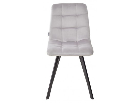 Стул CHILLI SQUARE BLUVEL-03 LIGHT GREY, велюр в Каменске-Уральском