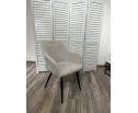 Стул BRANDY WZ2042-19 галечный серый фактурный велюр/ черный каркас в Каменске-Уральском