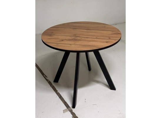 Стол МОНТЕН 90 нераздвижной Дуб Вотан / Черный, в Каменске-Уральском