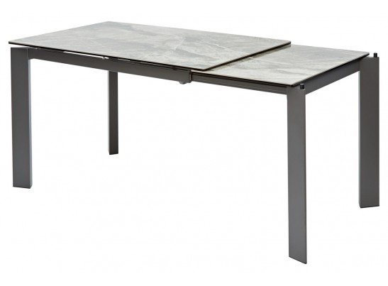 Стол CORNER 120 ITALIAN DARK GREY Серый мрамор глянцевый, керамика/ GREY1 в Каменске-Уральском