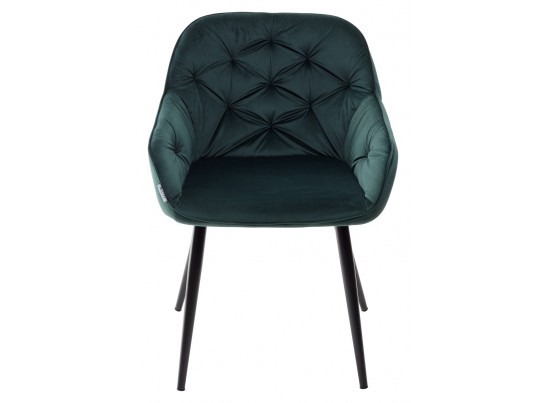 Стул BREEZE BLUVEL-78 GREEN, велюр / черный каркас, велюр в Каменске-Уральском